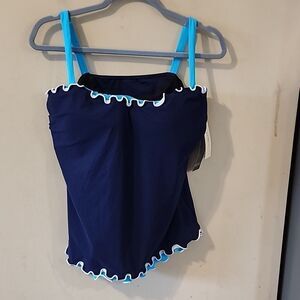 Cute Gottex swim top 18W NWT